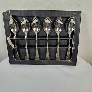GORHAM Meredith set of 6 Grapefruit Spoons Stainless Flatware